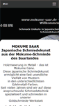 Mobile Screenshot of mokume-saar.de
